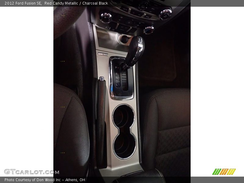 Red Candy Metallic / Charcoal Black 2012 Ford Fusion SE