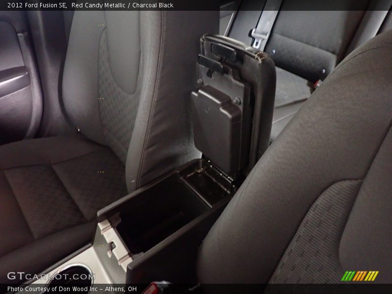 Red Candy Metallic / Charcoal Black 2012 Ford Fusion SE