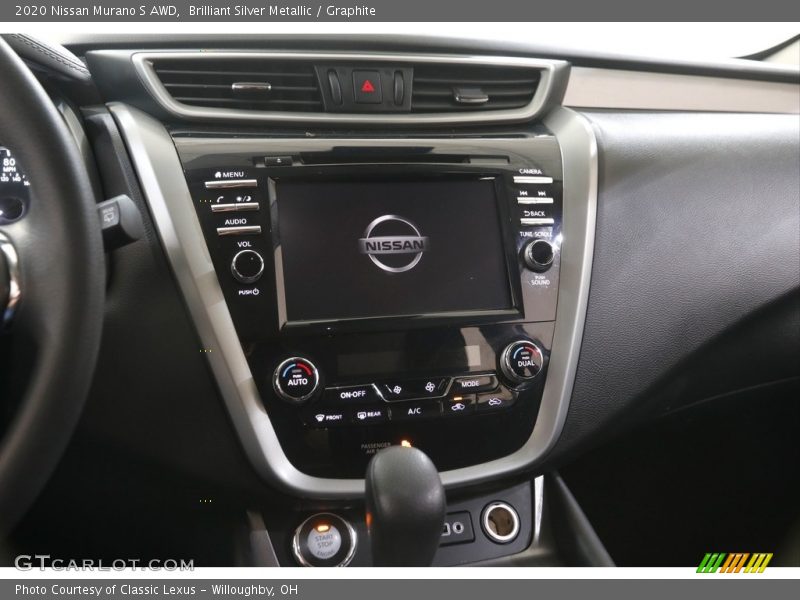 Brilliant Silver Metallic / Graphite 2020 Nissan Murano S AWD