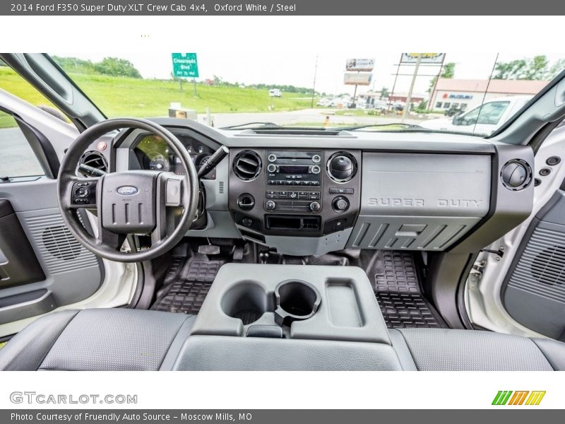 Steel Interior - 2014 F350 Super Duty XLT Crew Cab 4x4 