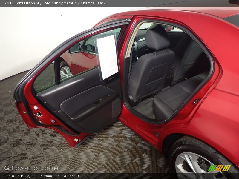 Red Candy Metallic / Charcoal Black 2012 Ford Fusion SE
