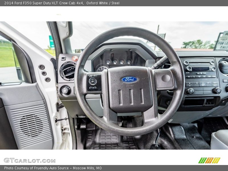  2014 F350 Super Duty XLT Crew Cab 4x4 Steering Wheel