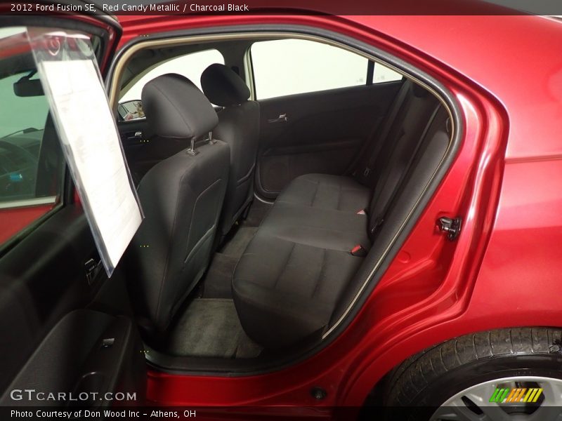 Red Candy Metallic / Charcoal Black 2012 Ford Fusion SE