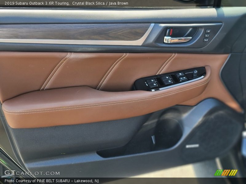 Crystal Black Silica / Java Brown 2019 Subaru Outback 3.6R Touring