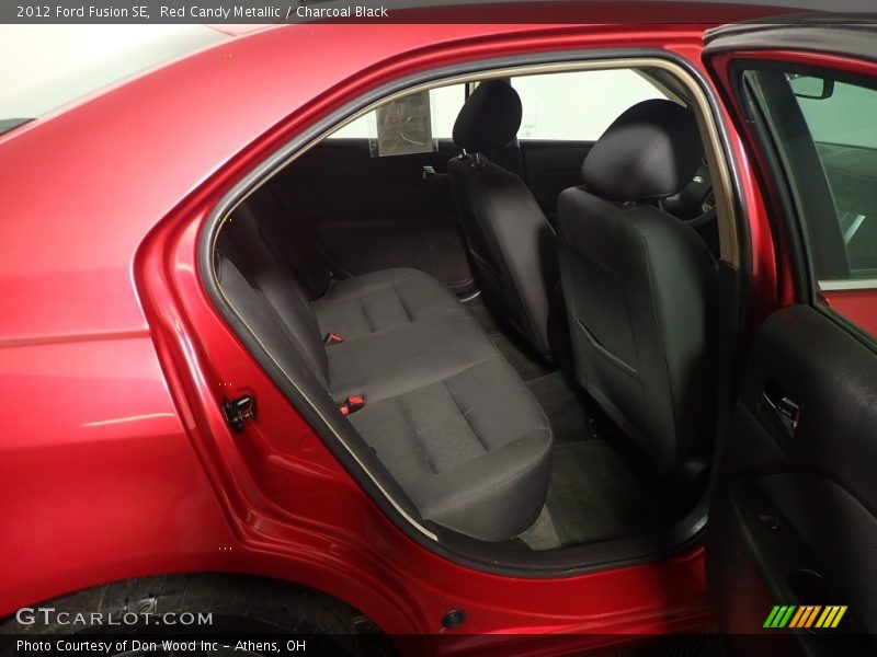 Red Candy Metallic / Charcoal Black 2012 Ford Fusion SE