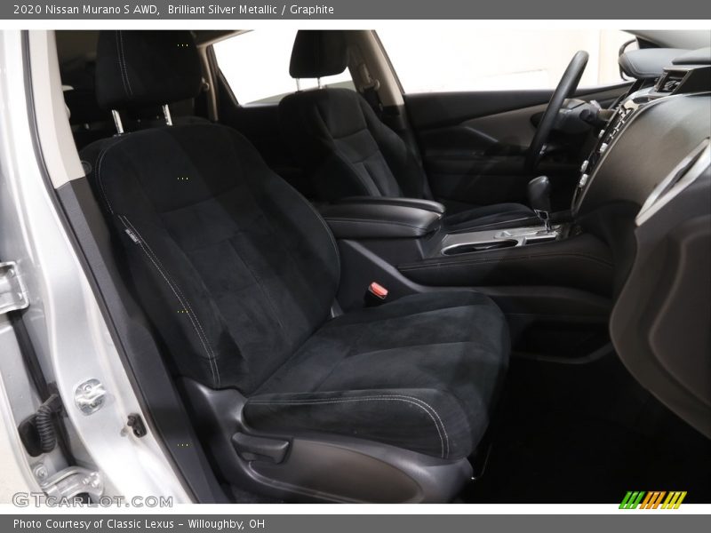 Brilliant Silver Metallic / Graphite 2020 Nissan Murano S AWD