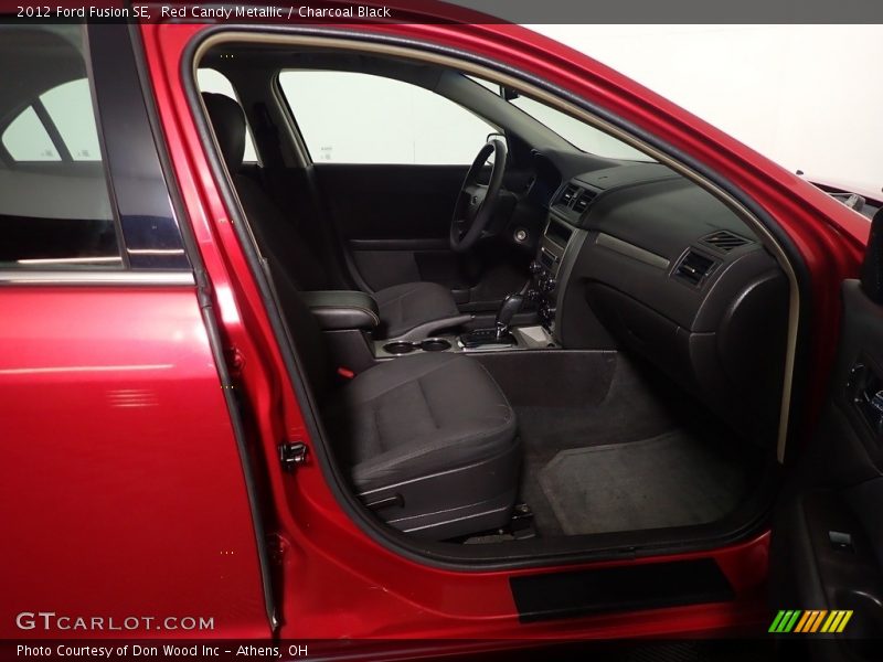 Red Candy Metallic / Charcoal Black 2012 Ford Fusion SE