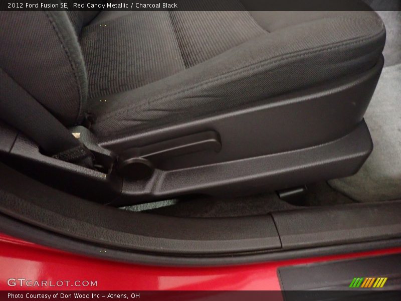 Red Candy Metallic / Charcoal Black 2012 Ford Fusion SE