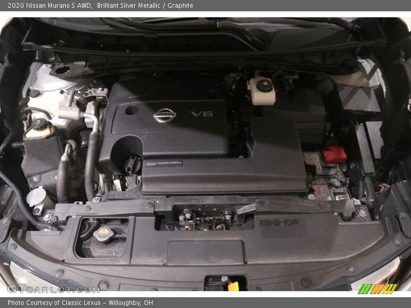  2020 Murano S AWD Engine - 3.5 Liter DI DOHC 24-Valve CVTCS V6