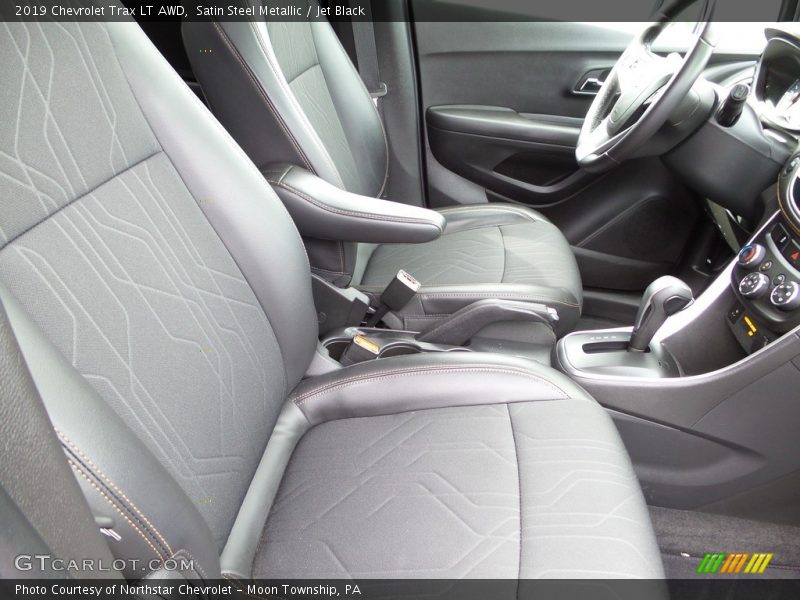 Satin Steel Metallic / Jet Black 2019 Chevrolet Trax LT AWD