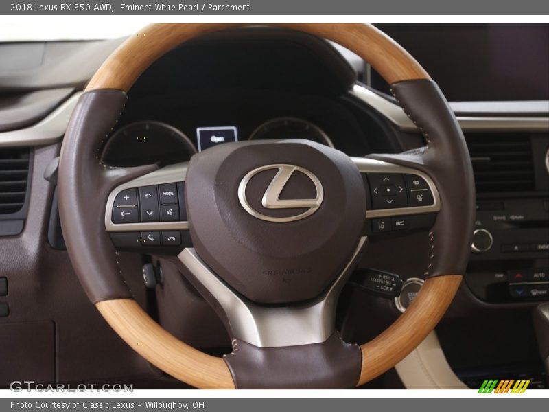 Eminent White Pearl / Parchment 2018 Lexus RX 350 AWD