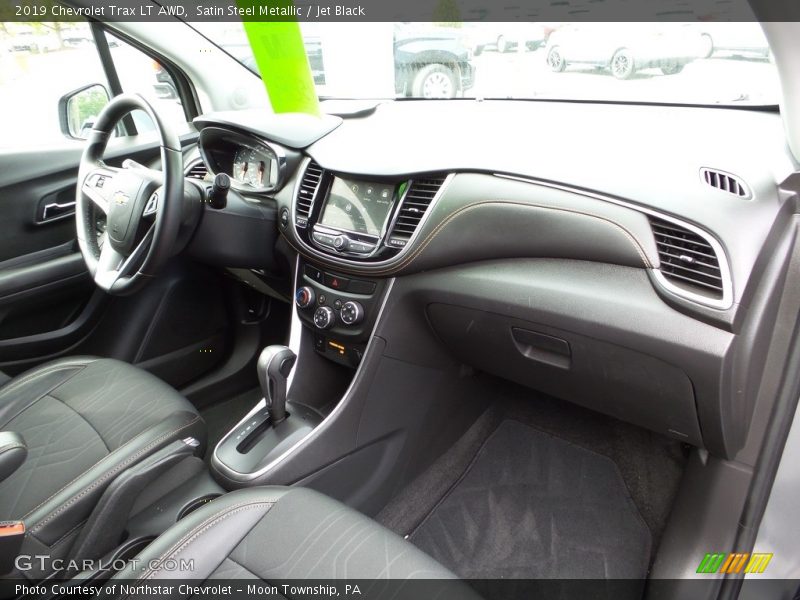 Satin Steel Metallic / Jet Black 2019 Chevrolet Trax LT AWD