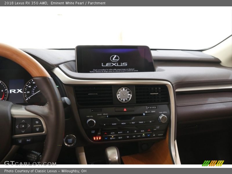 Eminent White Pearl / Parchment 2018 Lexus RX 350 AWD