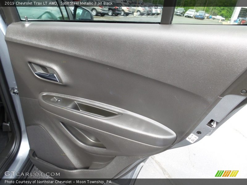 Satin Steel Metallic / Jet Black 2019 Chevrolet Trax LT AWD