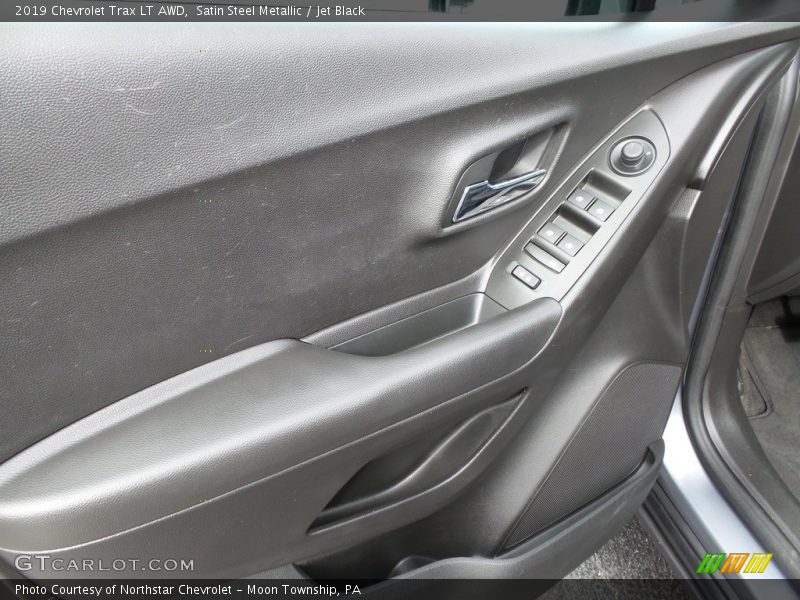 Satin Steel Metallic / Jet Black 2019 Chevrolet Trax LT AWD