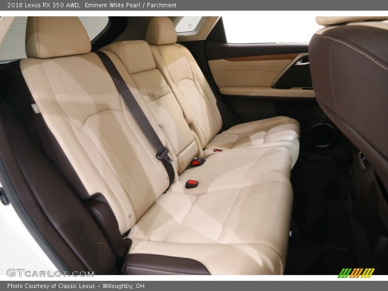 Eminent White Pearl / Parchment 2018 Lexus RX 350 AWD