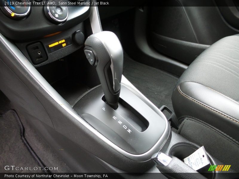 Satin Steel Metallic / Jet Black 2019 Chevrolet Trax LT AWD
