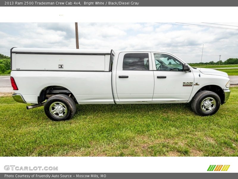 Bright White / Black/Diesel Gray 2013 Ram 2500 Tradesman Crew Cab 4x4