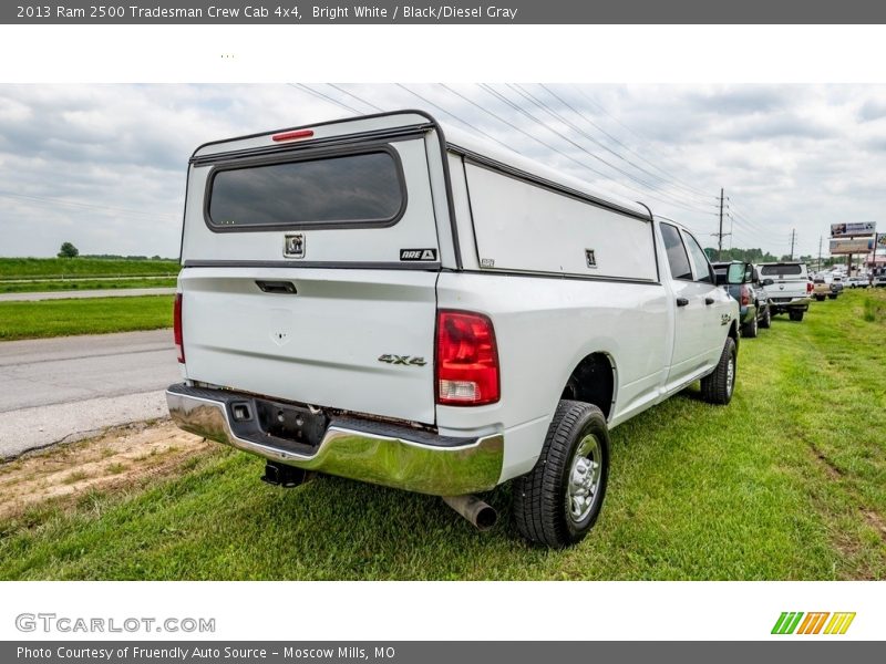Bright White / Black/Diesel Gray 2013 Ram 2500 Tradesman Crew Cab 4x4