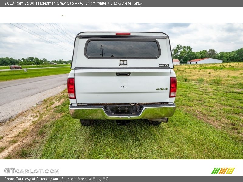 Bright White / Black/Diesel Gray 2013 Ram 2500 Tradesman Crew Cab 4x4