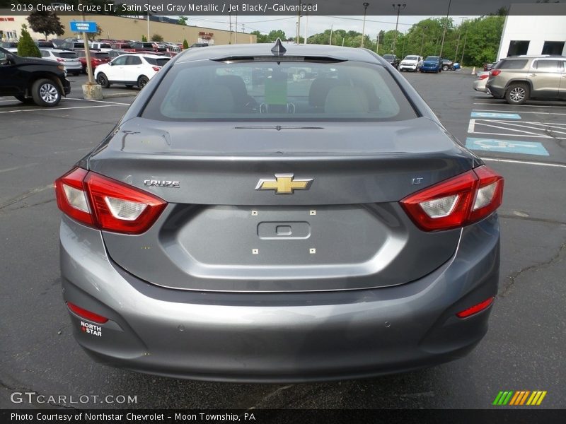 Satin Steel Gray Metallic / Jet Black/­Galvanized 2019 Chevrolet Cruze LT