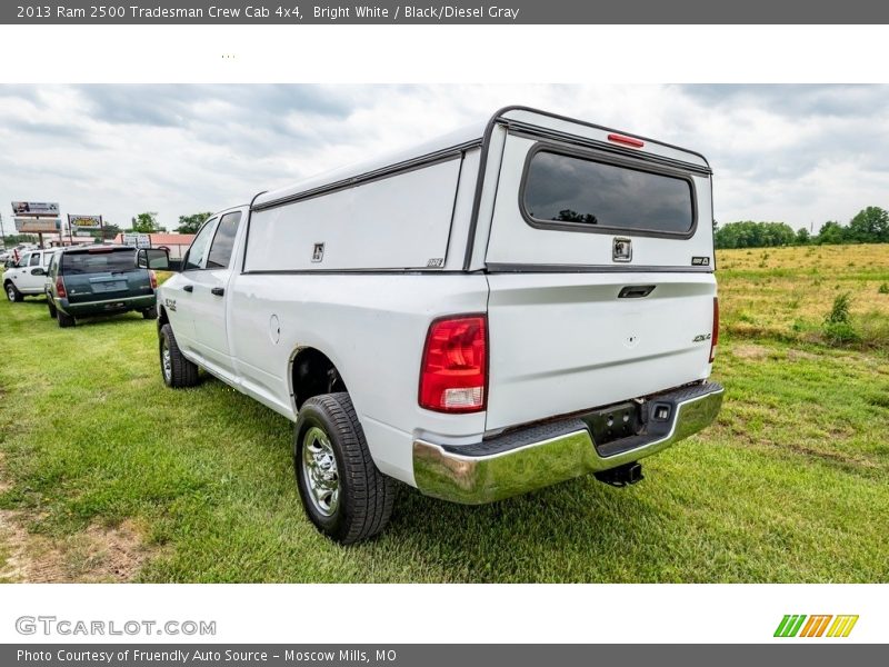 Bright White / Black/Diesel Gray 2013 Ram 2500 Tradesman Crew Cab 4x4