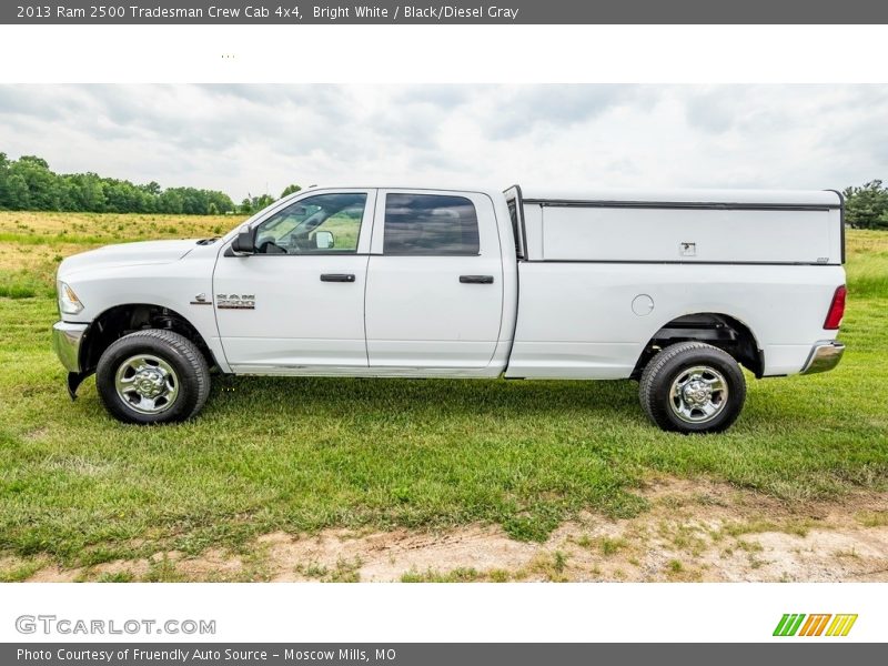 Bright White / Black/Diesel Gray 2013 Ram 2500 Tradesman Crew Cab 4x4