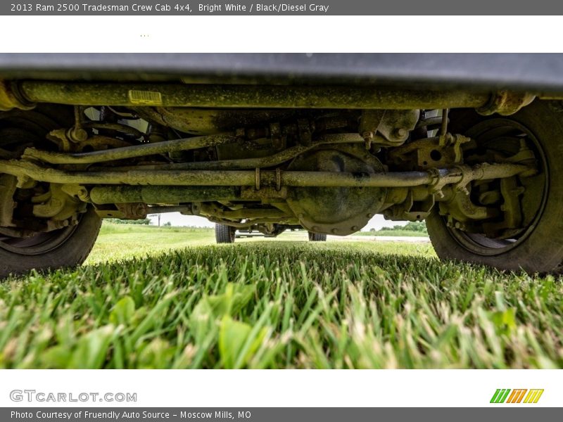 Bright White / Black/Diesel Gray 2013 Ram 2500 Tradesman Crew Cab 4x4