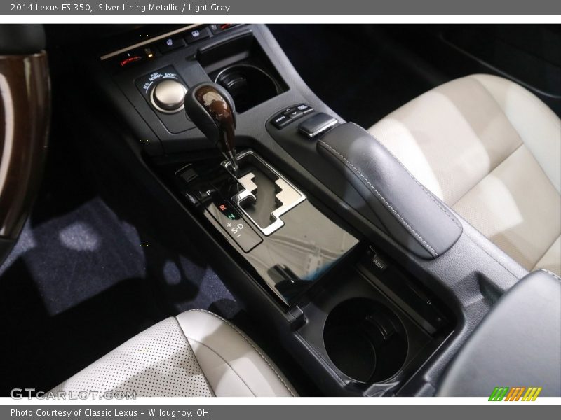 Silver Lining Metallic / Light Gray 2014 Lexus ES 350