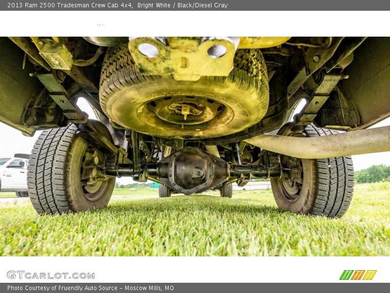 Bright White / Black/Diesel Gray 2013 Ram 2500 Tradesman Crew Cab 4x4