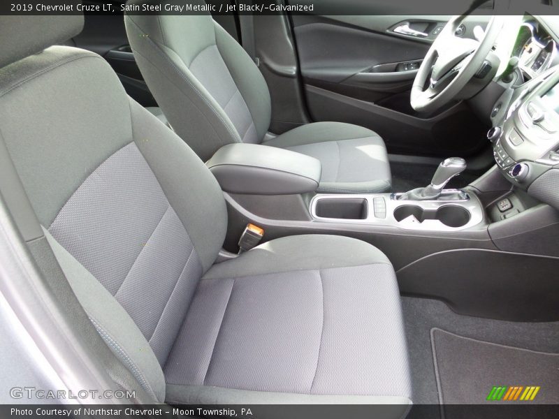Satin Steel Gray Metallic / Jet Black/­Galvanized 2019 Chevrolet Cruze LT