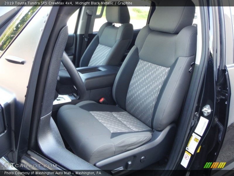 Midnight Black Metallic / Graphite 2019 Toyota Tundra SR5 CrewMax 4x4