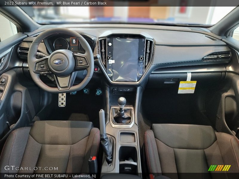  2022 WRX Premium Carbon Black Interior
