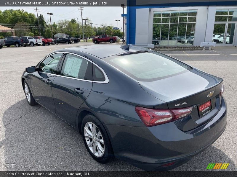 Shadow Gray Metallic / Jet Black 2020 Chevrolet Malibu LT