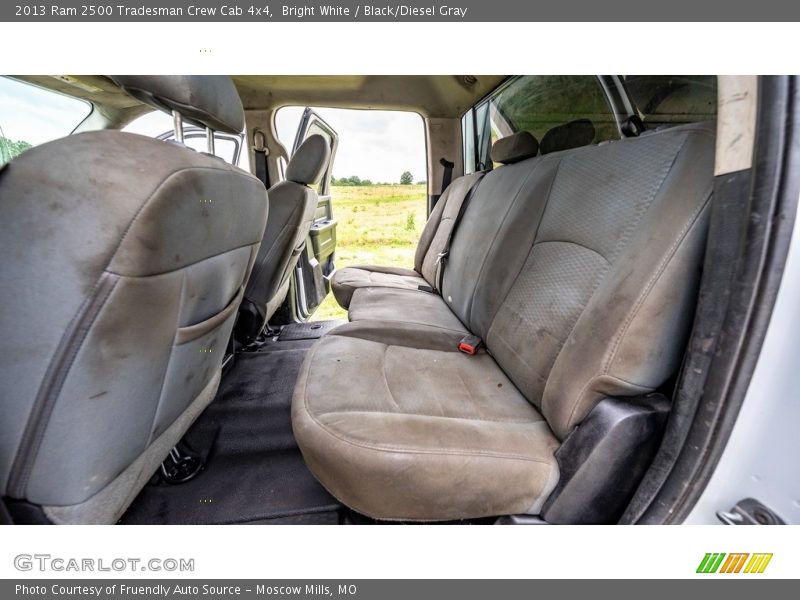 Bright White / Black/Diesel Gray 2013 Ram 2500 Tradesman Crew Cab 4x4