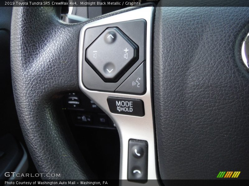 Midnight Black Metallic / Graphite 2019 Toyota Tundra SR5 CrewMax 4x4