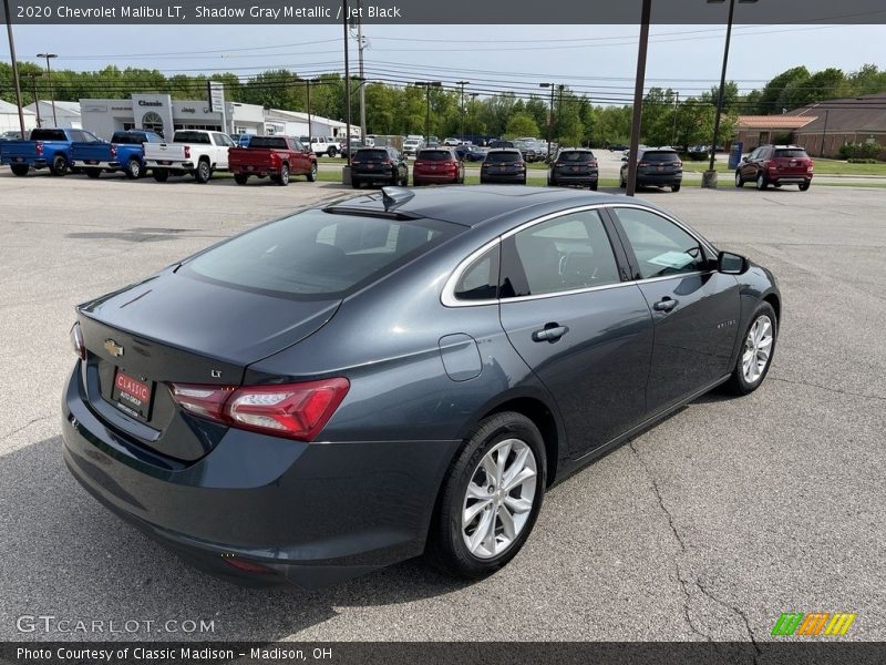 Shadow Gray Metallic / Jet Black 2020 Chevrolet Malibu LT