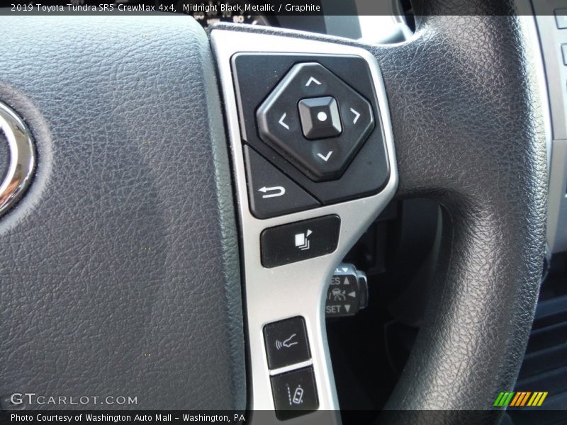 Midnight Black Metallic / Graphite 2019 Toyota Tundra SR5 CrewMax 4x4