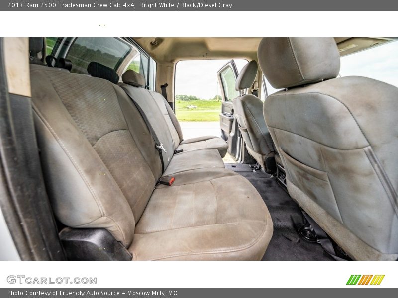 Bright White / Black/Diesel Gray 2013 Ram 2500 Tradesman Crew Cab 4x4