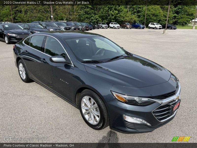 Shadow Gray Metallic / Jet Black 2020 Chevrolet Malibu LT