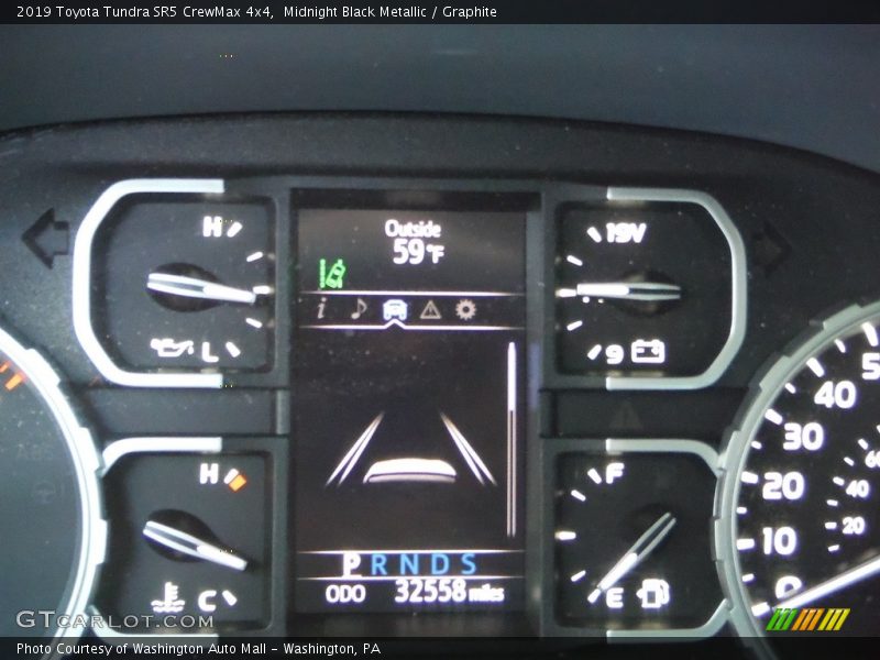 Midnight Black Metallic / Graphite 2019 Toyota Tundra SR5 CrewMax 4x4