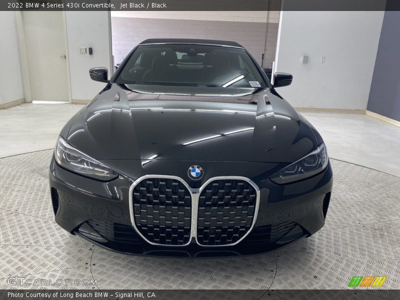 Jet Black / Black 2022 BMW 4 Series 430i Convertible