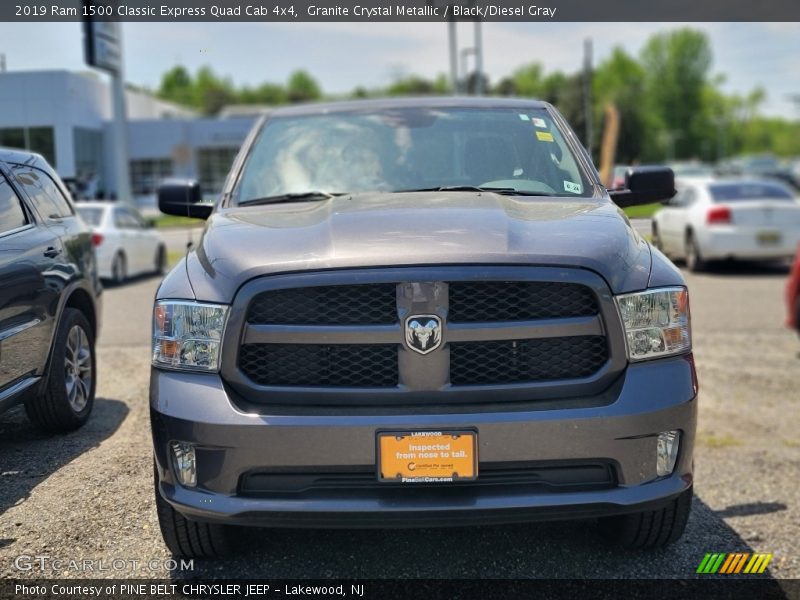 Granite Crystal Metallic / Black/Diesel Gray 2019 Ram 1500 Classic Express Quad Cab 4x4