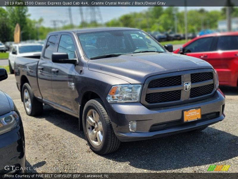 Granite Crystal Metallic / Black/Diesel Gray 2019 Ram 1500 Classic Express Quad Cab 4x4