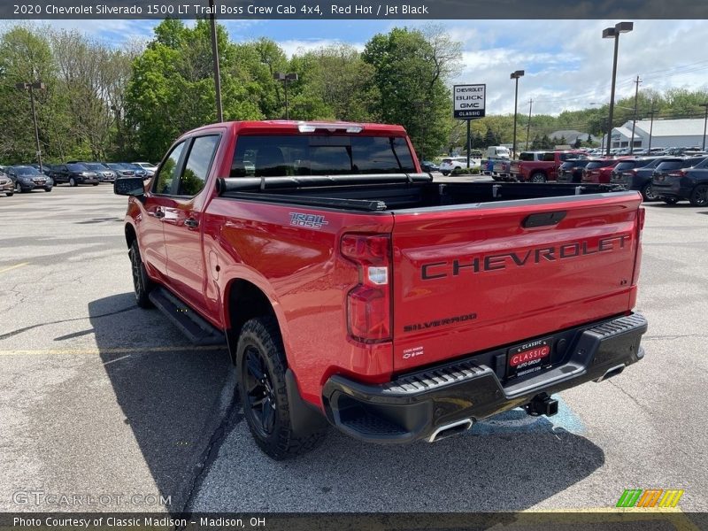 Red Hot / Jet Black 2020 Chevrolet Silverado 1500 LT Trail Boss Crew Cab 4x4