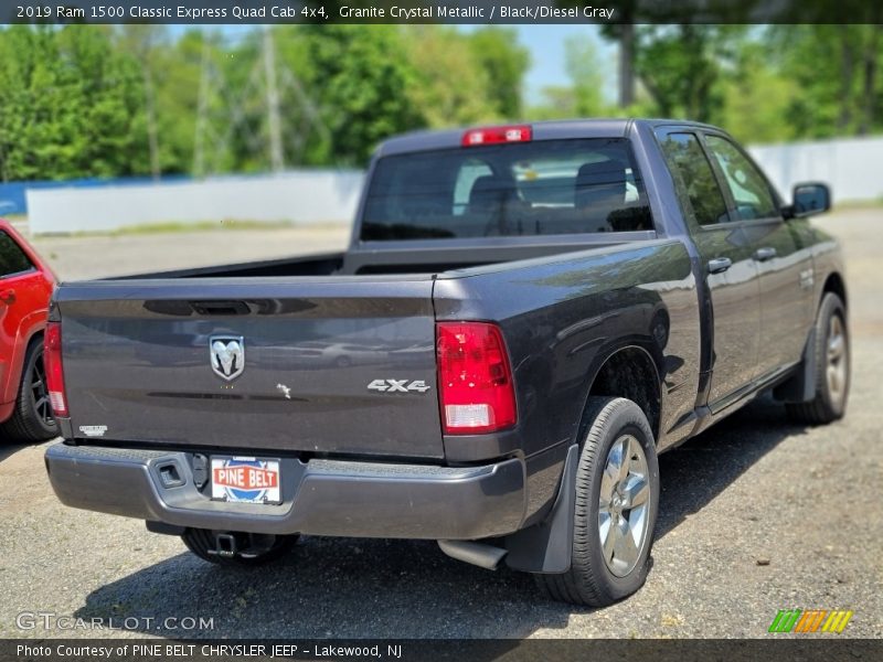 Granite Crystal Metallic / Black/Diesel Gray 2019 Ram 1500 Classic Express Quad Cab 4x4