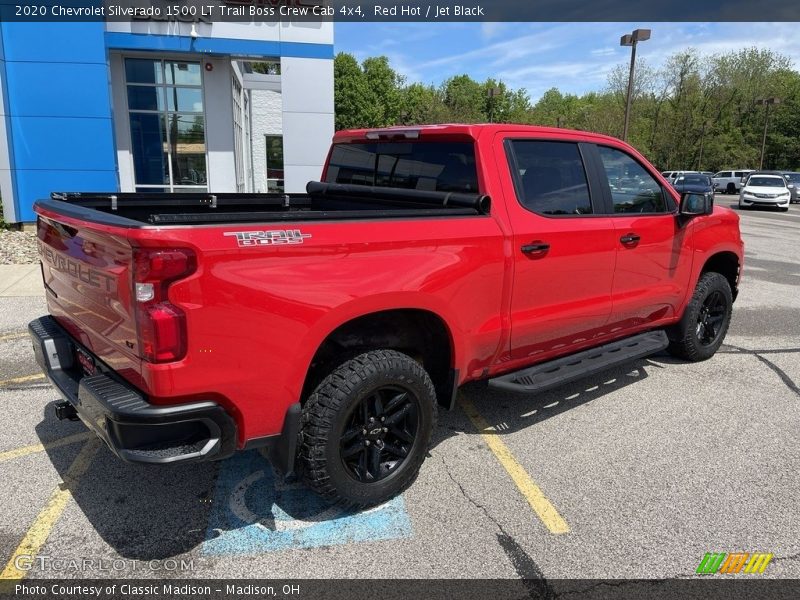 Red Hot / Jet Black 2020 Chevrolet Silverado 1500 LT Trail Boss Crew Cab 4x4
