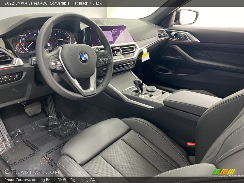  2022 4 Series 430i Convertible Black Interior