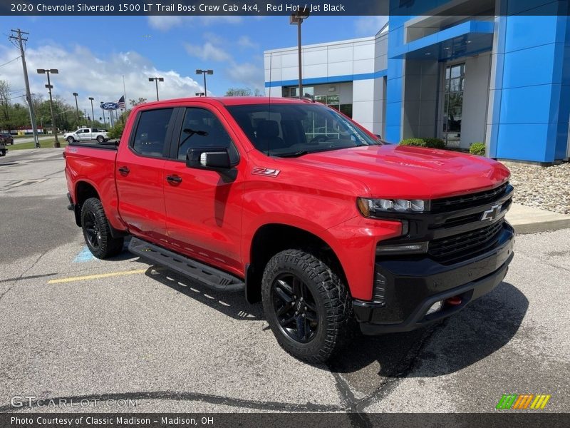 Front 3/4 View of 2020 Silverado 1500 LT Trail Boss Crew Cab 4x4