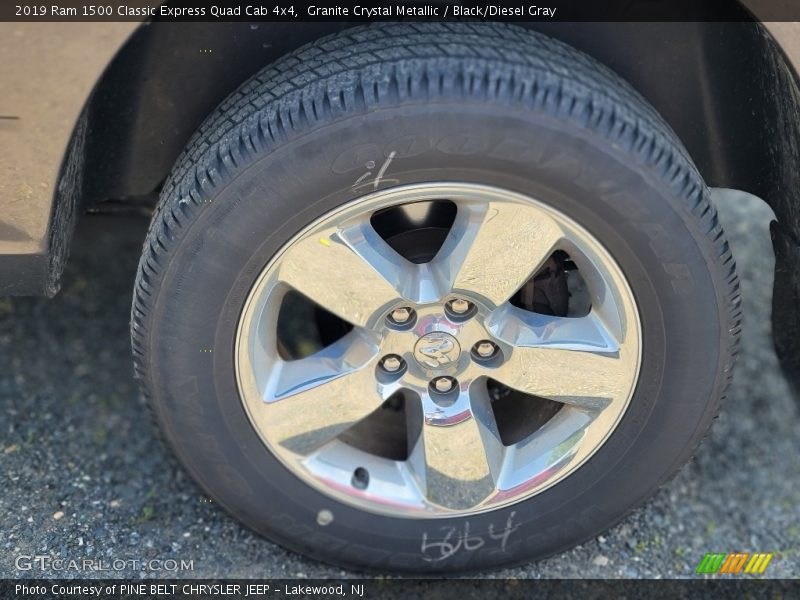 Granite Crystal Metallic / Black/Diesel Gray 2019 Ram 1500 Classic Express Quad Cab 4x4